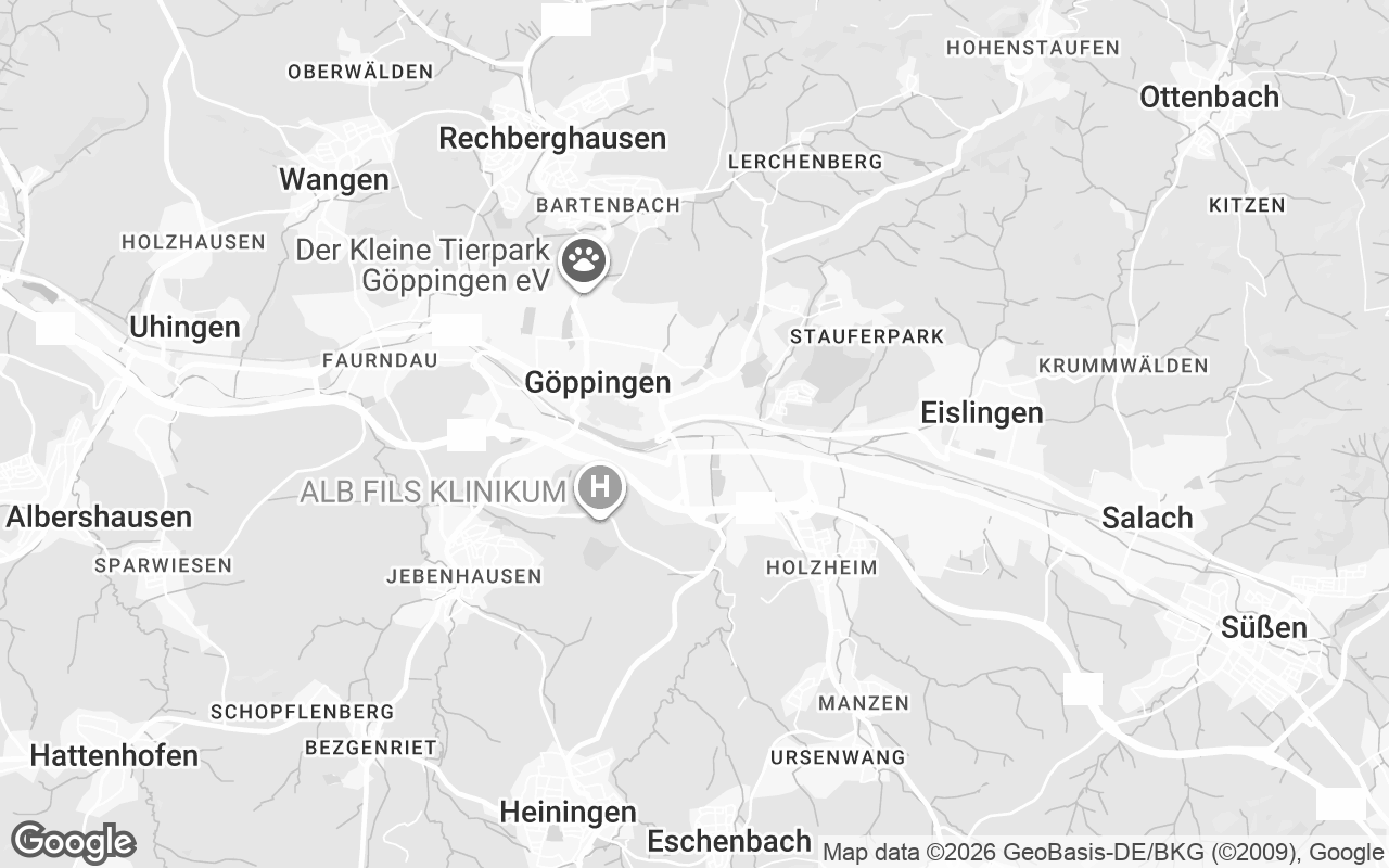 Karte von Göppingen