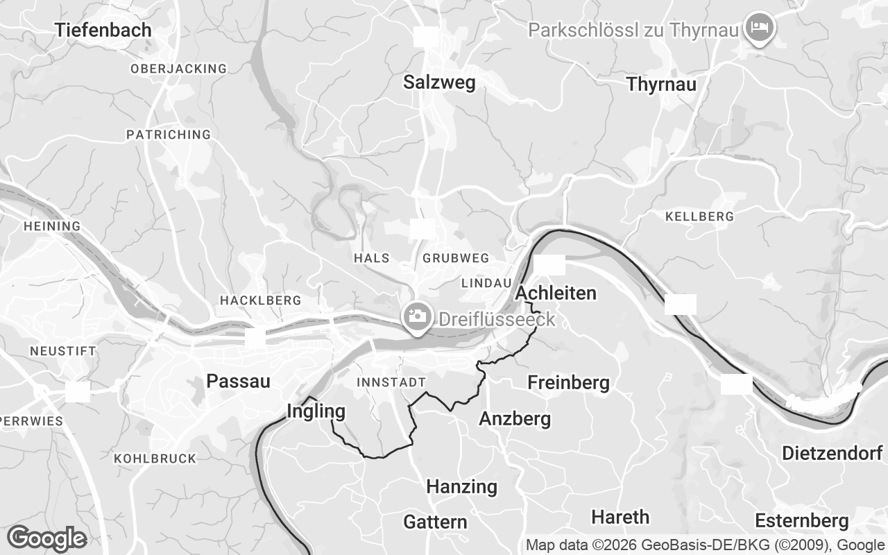 Karte von Passau