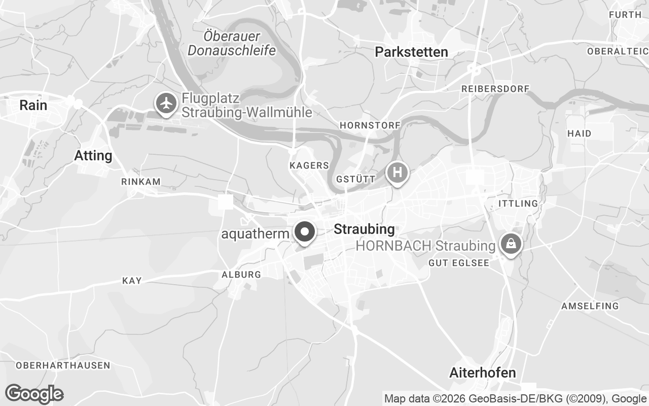 Karte von Straubing