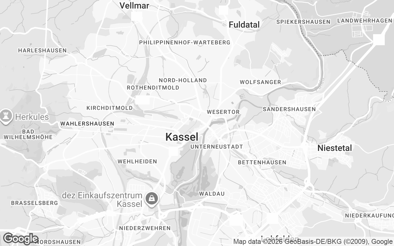 Karte von Kassel
