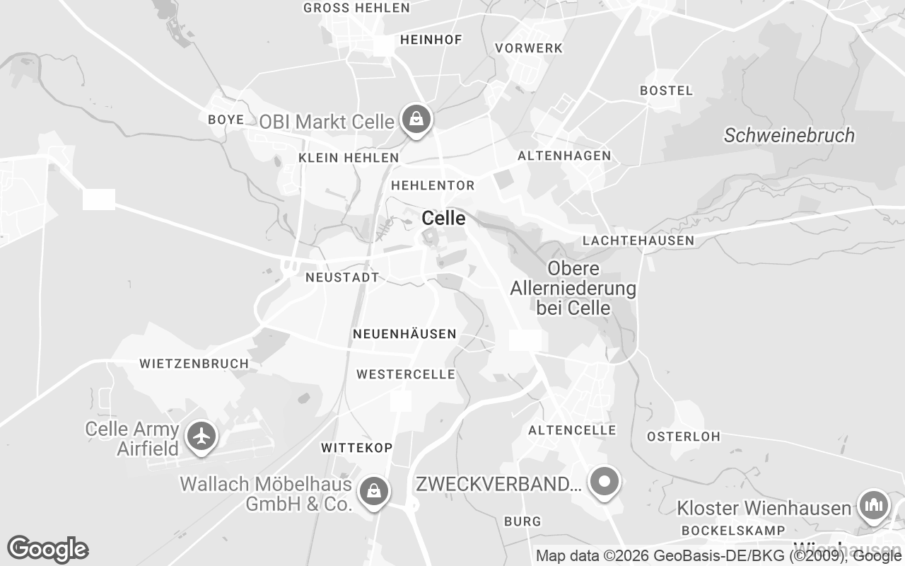 Karte von Celle