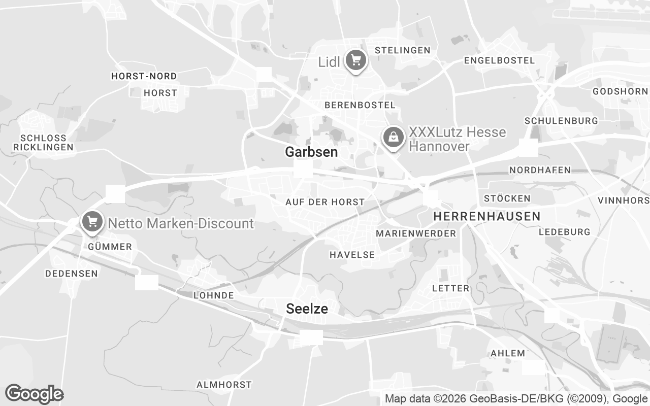 Karte von Garbsen