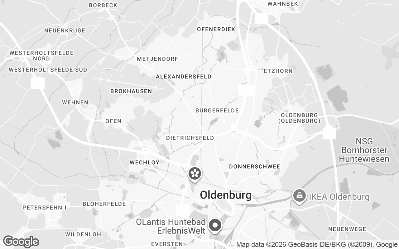 Karte von Oldenburg