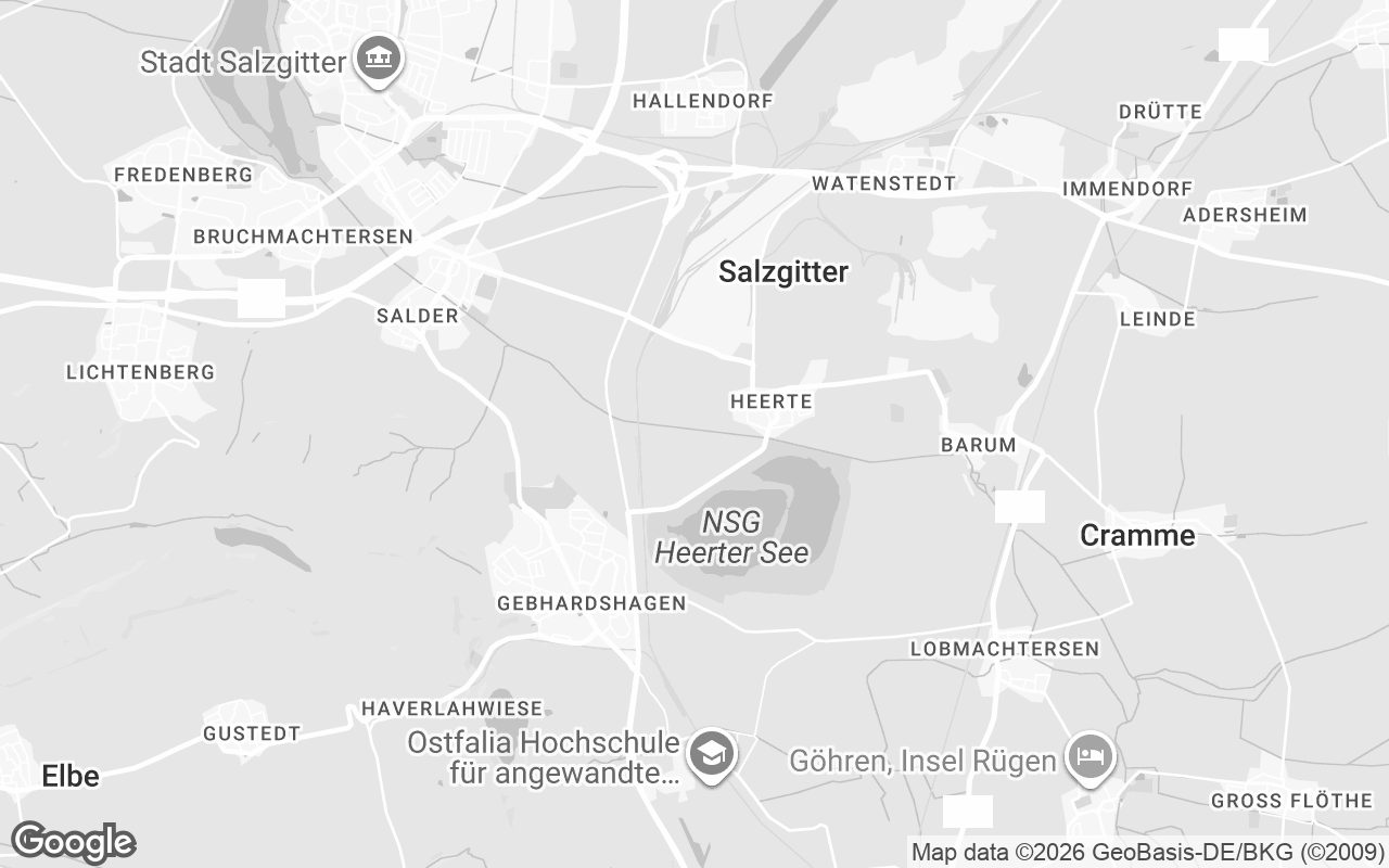 Karte von Salzgitter