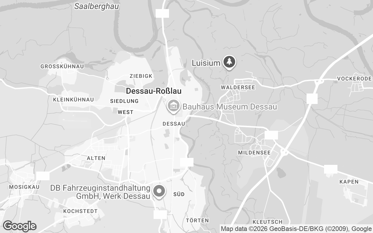 Karte von Dessau-Roßlau