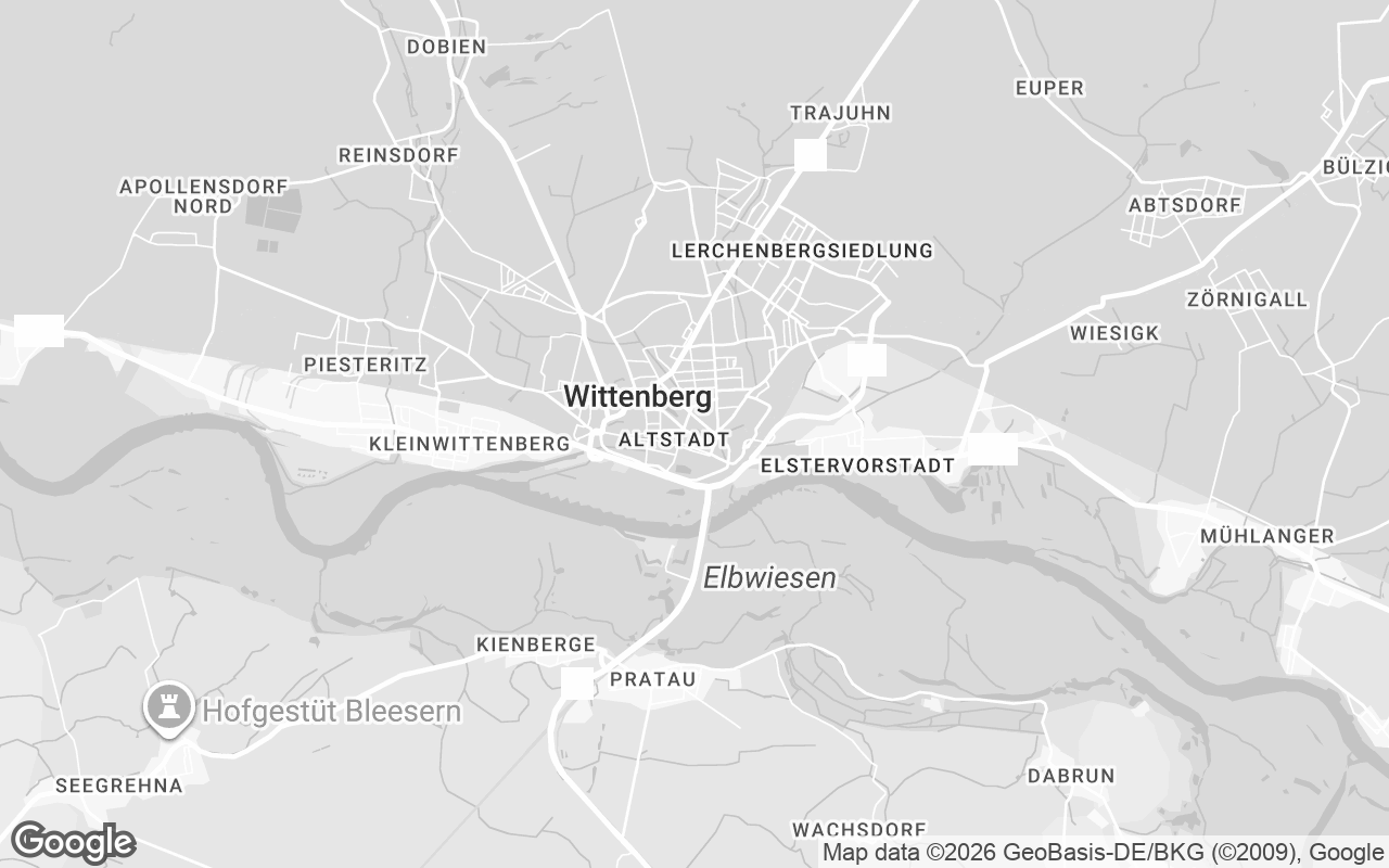 Karte von Lutherstadt Wittenberg