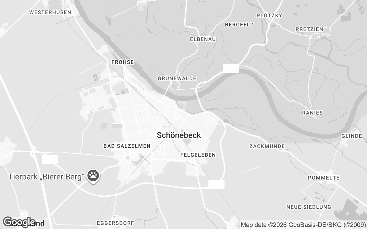 Karte von Schönebeck (Elbe)