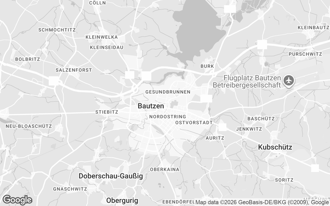 Karte von Bautzen
