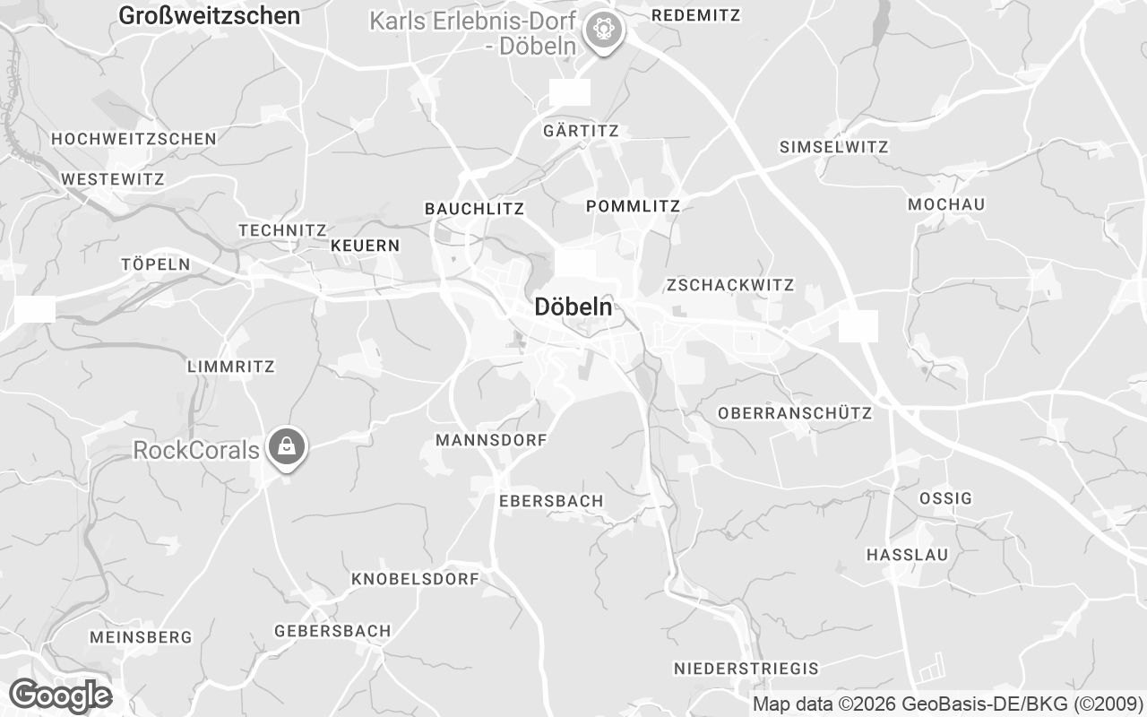 Karte von Döbeln
