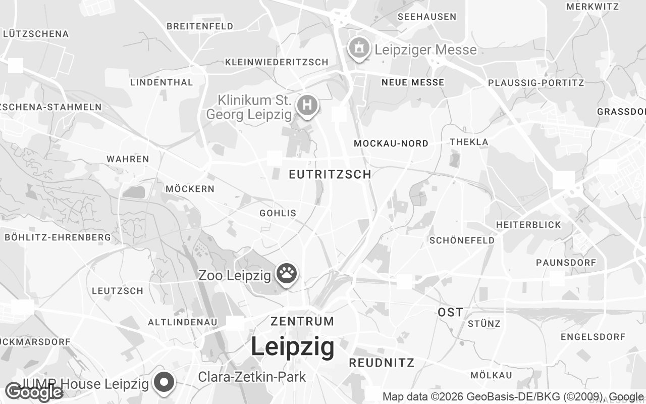 Karte von Leipzig