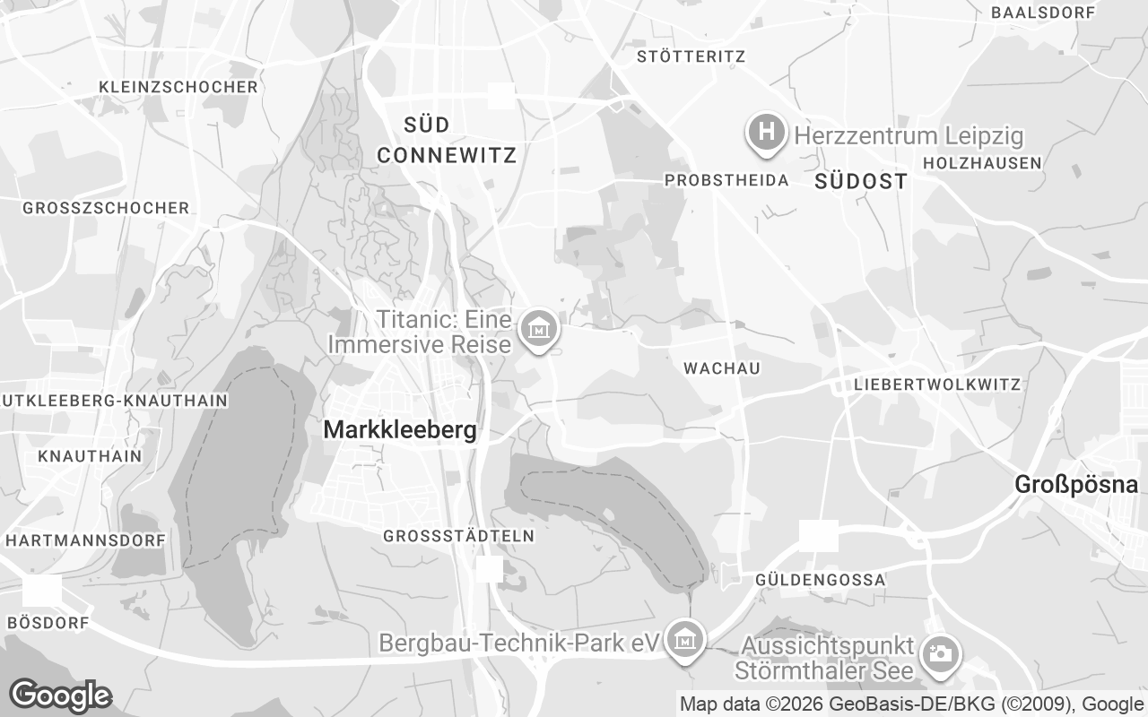 Karte von Markkleeberg