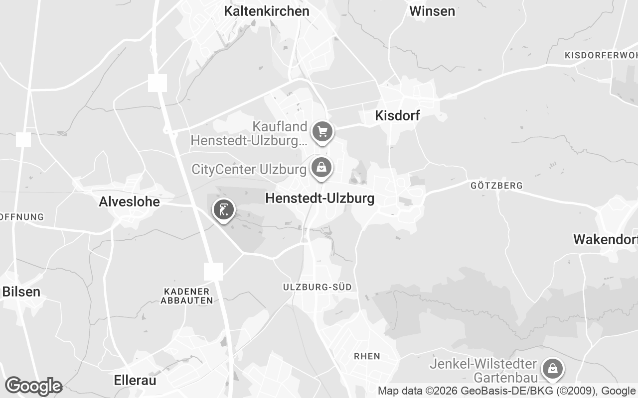 Karte von Henstedt-Ulzburg