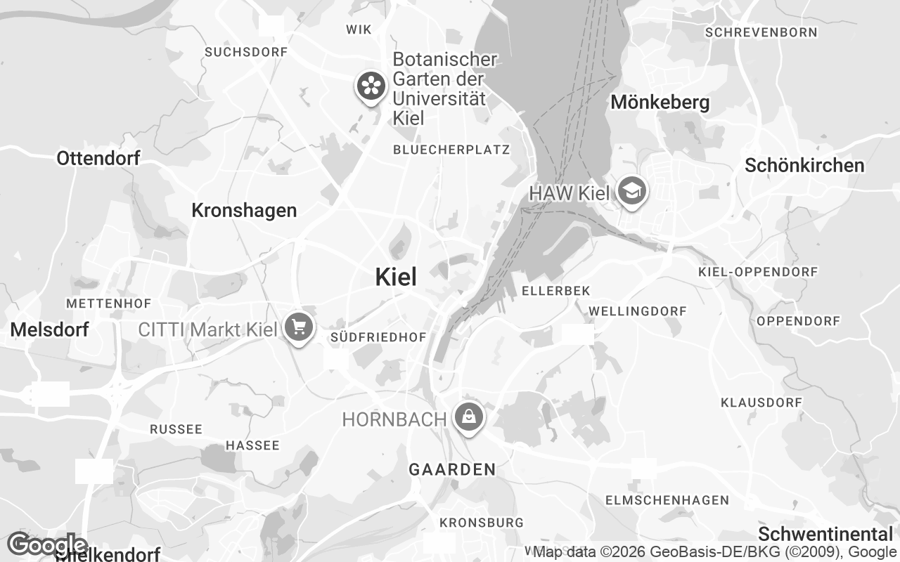 Karte von Kiel