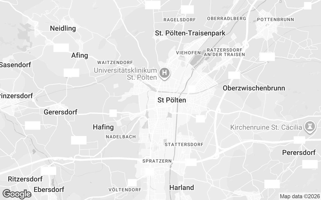 Karte von St. Pölten