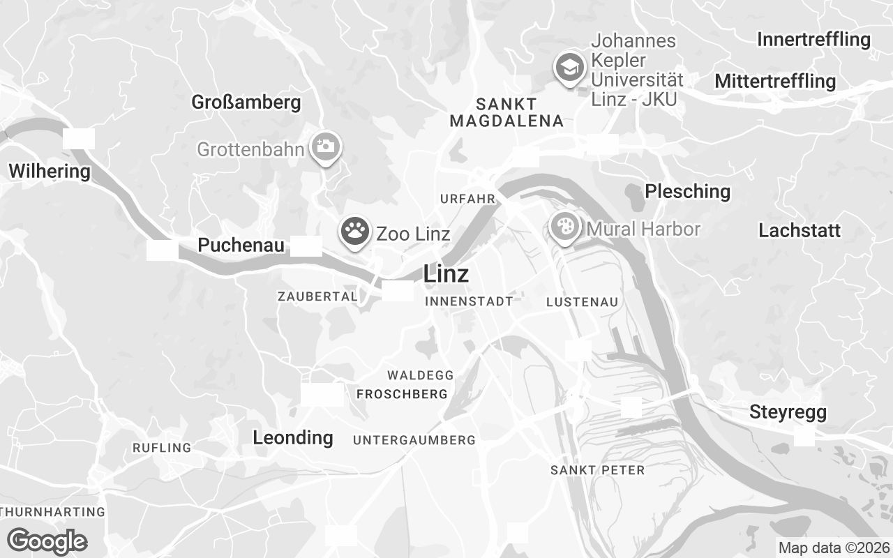 Karte von Linz