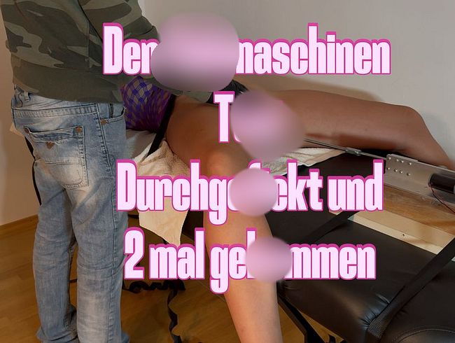 Der fi**maschinen Test - Durchgefi**t und 2 mal gekommen
