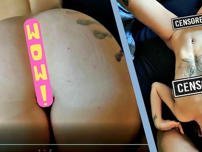 Geiler Kopfüber deep***oat und Cum***t