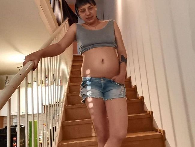 Wunschvideo für Homo - flacher Bauch - dicker Bauch - pi**en