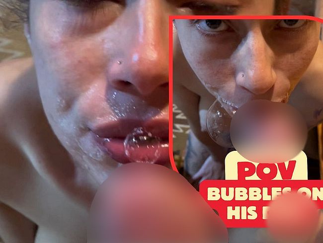 Er sagt, ich gebe ihm den besten bl*wjob. bla*en auf seinem Penis. Was meinst du?