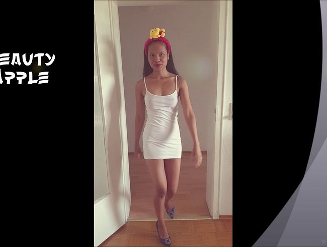 Ich mache es mir zum ersten Mal selbst vor der Kamera (mit Abspri**en)