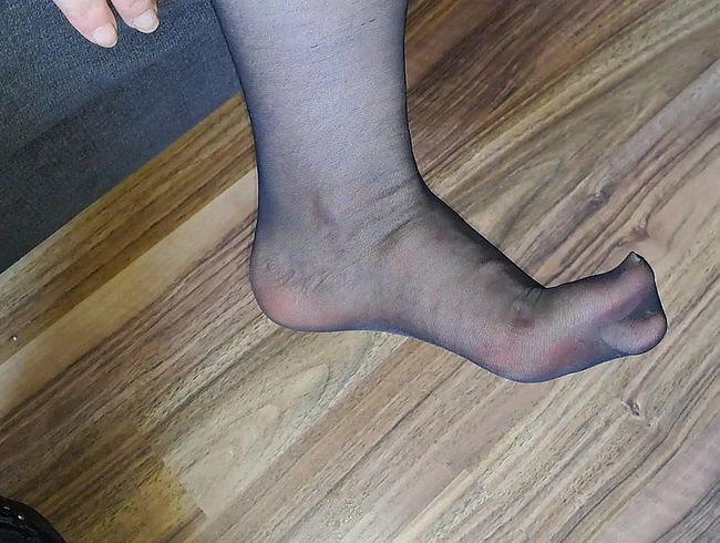 Meine Nylonfüsse für dich