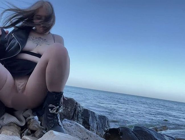 Jet-Orgasmus hat die Küste umspült!