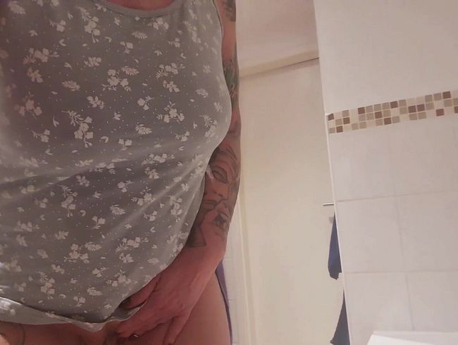 Ich konnte es  dann nicht noch länger aufhalten