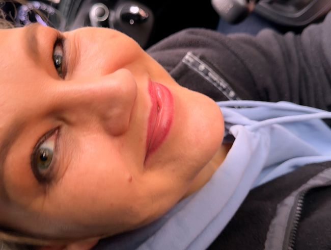 Ich melke meinen Beifahrer!