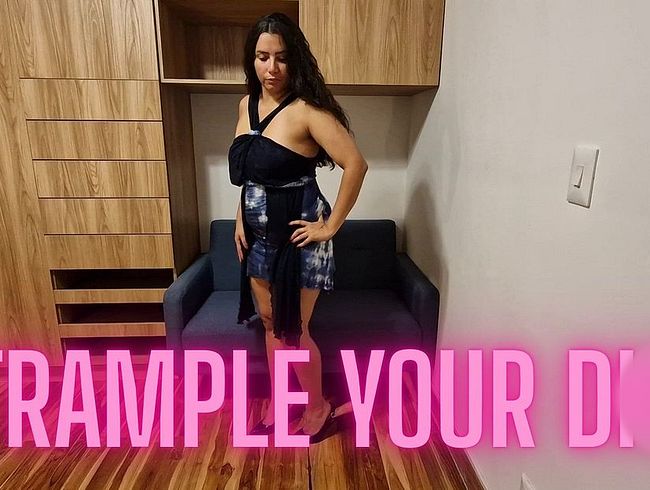 Dein schw**z zwischen meinem Fuß und meinem Schuh