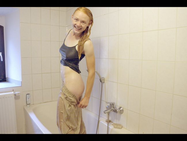 Ich dusche in Klamotten .... wird meine Hose durchsichtig???