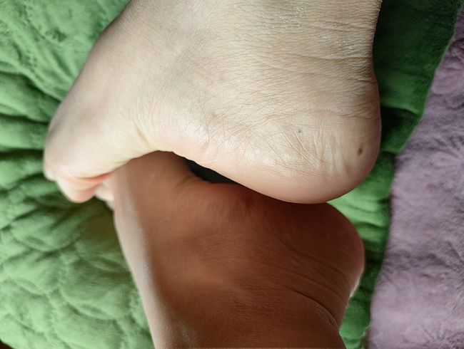 meine Füße ganz nah