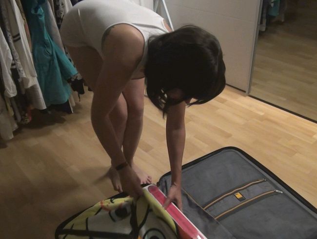 nur noch Koffer packen...