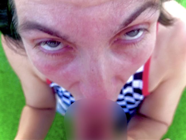 Public bl*wjob bis zum Abspri**en