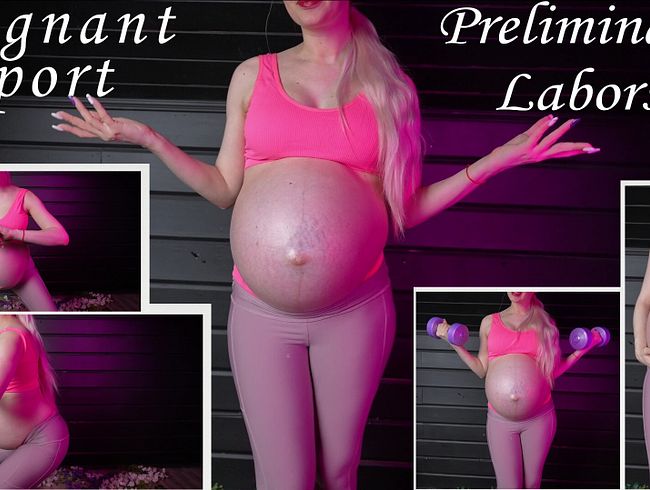 Ihre private Sportcouch. Ich bin schwanger, ich hoffe, es ist kein Problem?