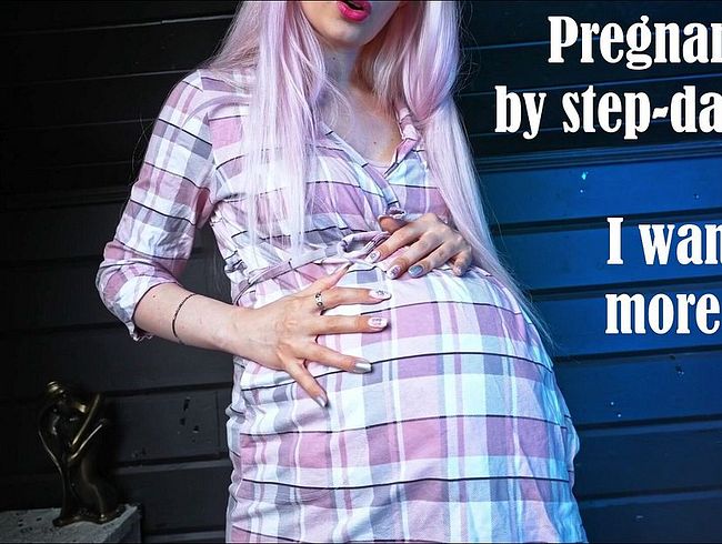 Stiefvater, schwängere mich mehr! Ich bitte dich darum ! Tabu