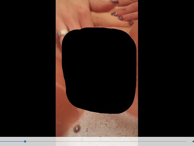 Nasse musc** in der Badewanne