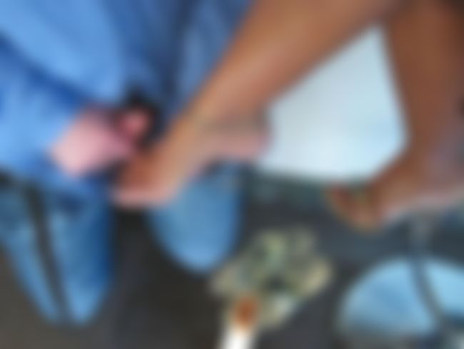 spri** mir auf die Zehen