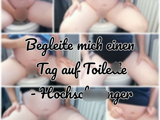 Begleite mch einen Tag auf Toilette - Hochschwanger