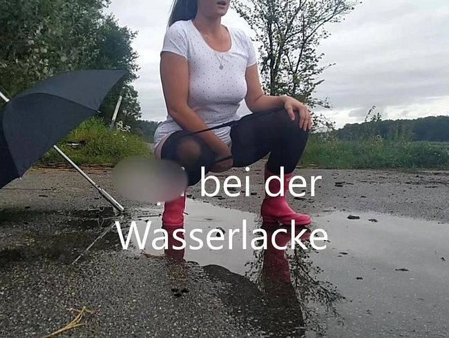 pi*i bei der Wasserlacke (Pfütze)