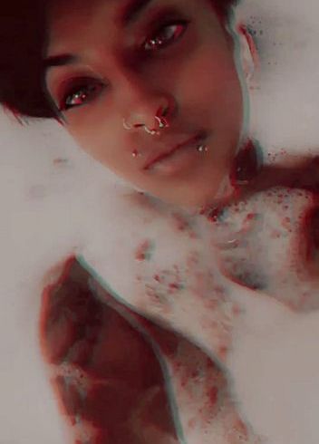 Deftiges Schaumbad liebes Heiss