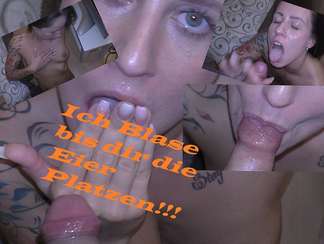 Dein fi**maul blä** bis dir die Eier platzen!!!Achtung Laut