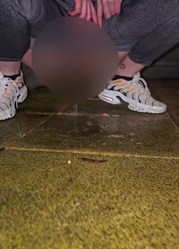 Heimlicher Veranda pi**! nächstes mal auf deiner ?