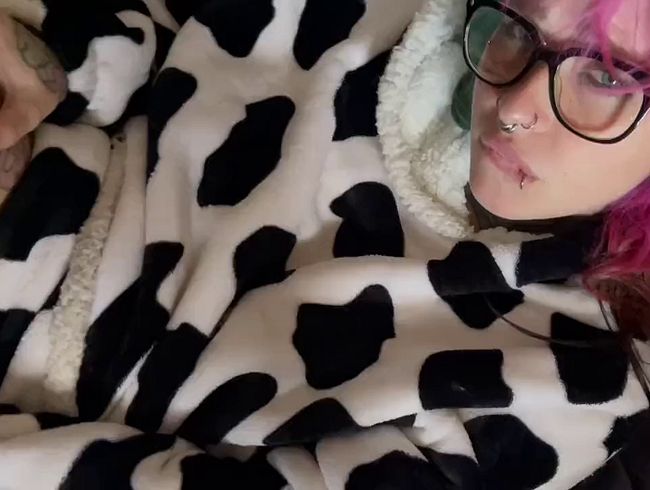 Gemütlicher fi** am Abend- Goth Schlampe kommt laut!