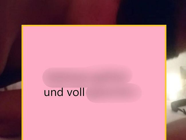 Gebla*en,gefi**t und voll ins Gesicht gewi**st !!!