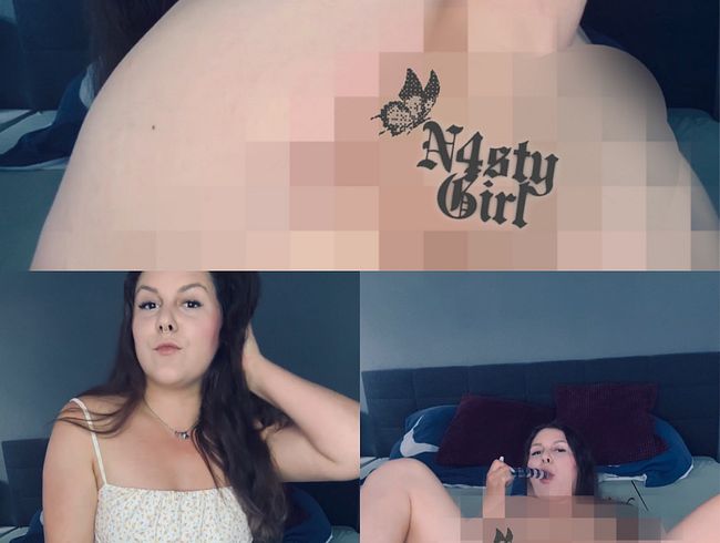 Mein Glasdil*o und ich.. beim Fotos machen plötzlich Bock bekommen ?