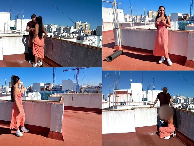 Beim fi**en auf dem Dach meines Hauses bin ich sehr unartig