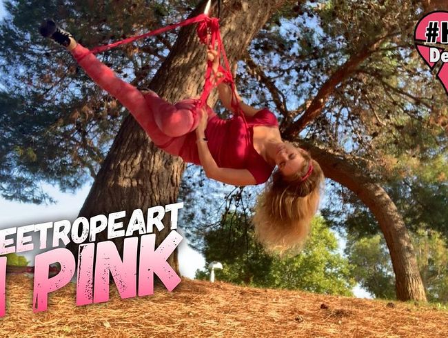 Self-Suspension in pink