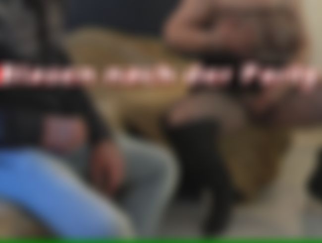 bla*en nach der Party