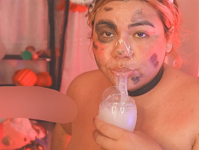 Speic**lgesicht + Würgereiz