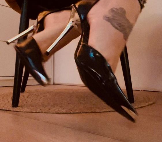 Wie findest du meine High Heels?